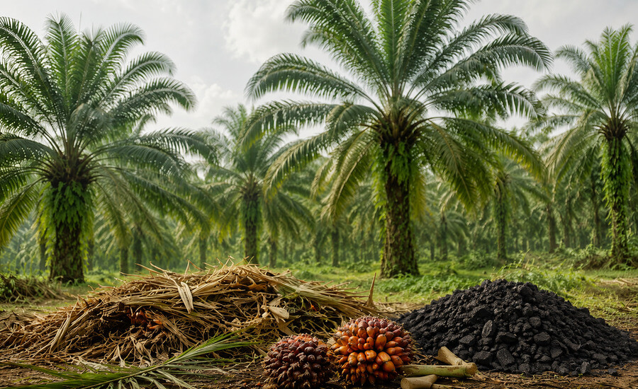 Palm Biomass-to-Biochar Digital MRV